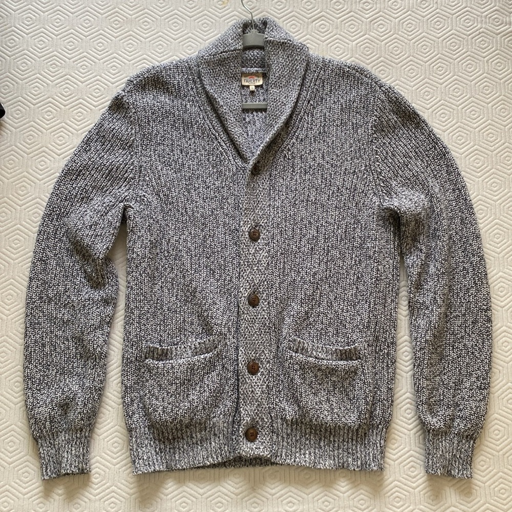 Faherty Cardigan Sweater - Large